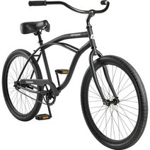 레트로spec Chatham 20인치 및 24인치 어린이 해변 크루저 자전거 또는 휠 어린, Matte Black, 24