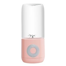 착즙기 녹즙기 즙기 과즙기 쥬서기 미니 휴대용 과즙 짜는기구 usb 충전식 전기 오렌지 과즙 짜는기구 밀크 쉐이크 과일 핸드 헬드 스무디 블렌더 무선 주스 추출기, 분홍색