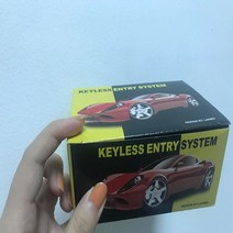 범용 자동차 경보 원격 중앙 잠금 시스템 키트 도어 열쇠 없는 출입 보안 제어, 한개옵션0