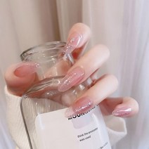 잇템샵 롱 네일팁 붙이는네일 팁 인조손톱+네일글루+양면테잎 롱팁 모음 봄/여름, 네일팁144_아몬드롱펄신규