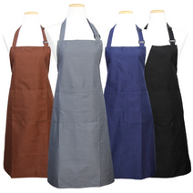 해피툴 무지 앞치마, 브라운, 1개