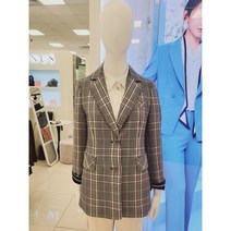 [ 조이너스 ] 봄 간절기용 너무 세련되고 엣지있는 날씬핏 중힙기장의 봄 체크자켓JADS2-WJK200