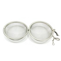 스텐 9cm 멸치다시망 티거름망 티필터 걸음망 육수망 업소용주방용품 육수멸치 다시육수주머니 차망 식당, 단일 수량