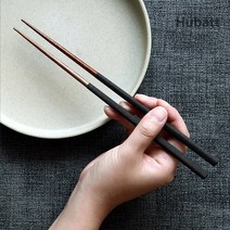 휴바트 절제된 아름다움 호주산 천연 원목 말라스 우드 핸드메이드 나무젓가락 306924, 핑크