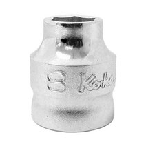 렌치 소켓 코켄 ZEAL 38 95mm SQ 6각 17mm 3400MZ17, 대변 치수:8mm, 삽입각 : 9.5mm