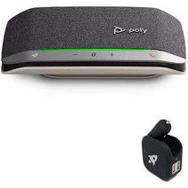 GTW 번들 Poly SYNC 20 USB-C 블루투스 스피커폰 동글 및 충전기 포함 - 음성/비디오 스트리밍 원격 학습 학교 접촉 앱 줌 Webex Meet Teams, [05] USB-C 베이직 (MS 팀), [03] 20번