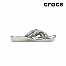 크록스 [크록스] 여성 스위프트워터 브레이디드 플립 205728-0CT