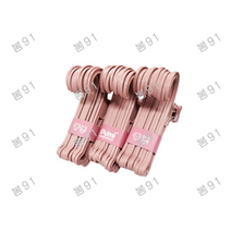 푸르미 파스텔 강아지 옷걸이 인디핑크, 20개