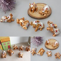 골드 미니 코끼리 6P 창업선물 이사집선물