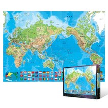 포레스트 1000피스 직소퍼즐 - 한글 세계 지도 ForRest, 쿠팡 본상품선택, 1