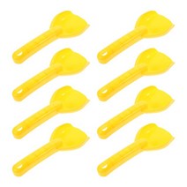 튼튼한 제설용품 눈치우기용 삽 모래 해변 키덜트 플라스틱 샌드박스 성 놀이 원예 키트 정원 레이크 도구 파는 눈 음식, [01] Yellow