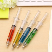 바보사랑 리얼한 주사기 볼펜 1+1.진바스, 상세설명 참조