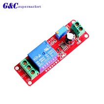 12V 지연 타이머 단안정 스위치 릴레이 모듈 NE555 자동차 발진기, 02 0-10S BLUE