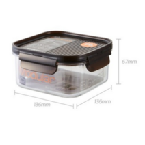 락앤락 비스프리 모듈러 밀폐용기 세트, 15개, 정사각 600ml