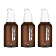디어마스 선크림 백탁없는 남자 썬크림 자외선 유기자차 SPF50+, 3개, 50ml