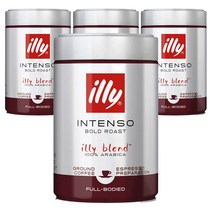 일리 인센소 볼드 로스트 풀 바디드 에스프레소 프리퍼레이션 그라운드 커피, 분쇄커피, 1000g, 1개