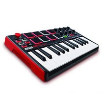아카이 AKAI 프로페셔널 MPK 미니 MK3 25키 미디키보드 컨트롤러 레드, 빨간색