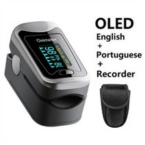 심박계 심박수 측정기 운동 손가락 맥박 산소 농도계 심장 박동 LED, 22 170A blacksilver bag