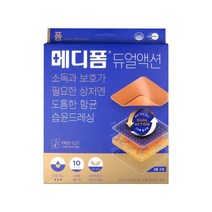 메디폼 듀얼액션 항균 습윤드레싱 10x10cmx2mm 1매