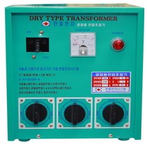 공업용 변압기 삼상 10KVA 220v 380v 440v 480v 3상 건식 단권 다운 승압 트랜스 도란스 한일 10k 전압조정기, 입력삼상380V / 출력삼상220V
