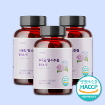 자연이든 수국잎 열수 추출물 60g [고농축 국내산] 편한 목넘김 수국잎 열수추출 수국잎추출물, 5+5병
