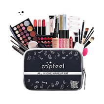 YIYIROSE 14 SETS POPFEEL ALL IN ONE MAKEUP KIT LIP GLOSS LIPSTICK BALM CONCEALER PALETT COSMETICS BA