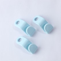 옷걸이 커넥터 후크 옷장 정리 미니 계단식 의류 랙 후크 옷 캐비닛 보관용 12/26 개, Blue