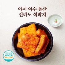 푸드고수 (국산) 국물요리에 딱 좋은 석박지 김치 3kg, 1개