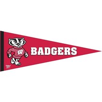 NCAA 58637081 위스콘신 대학교 프리미엄 페넌트 30.5 cm X 76.2 cm