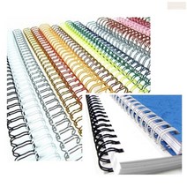 철제 제본링 철재 재본링 학원 분철 스프링 2대1 학교 건축사 설계 도면 링, 흑색 25점4mm 60개