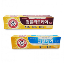 암앤해머 컴플리트케어 치약 덴탈케어 오리지널 후레쉬민트 베이킹소다 치아 미백 구취 제거, 덴탈 케어