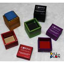 당구초크케이스 고리나3단초크케이스 아담무사시 한밭큐, 레드