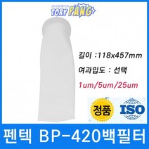 펜텍 BP-420 백필터 118x457mm 마이크론선택, 5마이크로