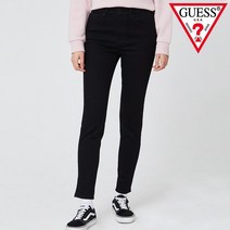 게스 YM4D9193 여성 BLK톤 기모 슬림 스키니