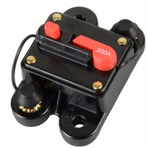 서킷 가정용 태양광 시스템 방수 회로 차단기 리셋 퓨즈 인버터 DC12V 24V 60A 80A 100A, 05 100A, 1구