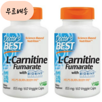 닥터스베스트 엘 L 카르티닌 푸마르산 푸마레이트 855m.g 60 배지 개입 2개, 60개