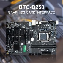메인보드 btc b250 마이닝 메인보드 12 그래픽 카드 인터페이스 12 pcie rig btc eth 마이닝 메인보드 lga1151 usb3 0 sata3