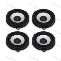 혼 경음기 클락션 에쿠스 제네시스 BMW용 LED 스피커 커버 그릴 자동차 미드레인지 트위터 금속 경적 장식 앰비언트 조명 11 가지 색상 X3 X4 IX3 G01 G02 신제품, 3.4 Door midrange horn