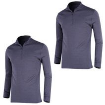 미루나무 남성용 겨울 약기모 티셔츠 2p