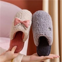 커플 방한 겨울 사무실 뽀글이양털 털슬리퍼 슬리퍼 털실내화 거실실내화 푹신한실내화 실내화 거실 방수, 피치38호