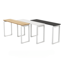 학원책상 랩실 자습실 책상, 1200 길이 x 400 폭 x 750 높은 단일 층