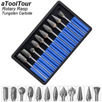 로터리바 3x6mm 18 shank tungsten carbide milling 더블, 버 더블 컷 10pc
