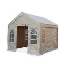 포장마차천막 코스트코 주차 천막 가제보 가정용 차고, 다크블루 3mx3m