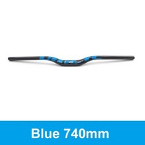 자전거 핸들바 손잡이 드롭바 라이저바 중국 ULLICYC 유명 브랜드 Ullicyc 탄소 MTB 핸들 바 평면 또는 상승 31.8*580/600/620/640/660/680/700, Blue-rise-740mm