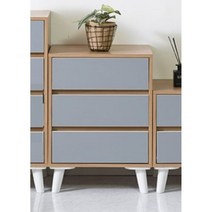 모델하우스 안방 3단 높은 거실 서랍장 480 빌라 책 미술학원 여자아이방, 올오크