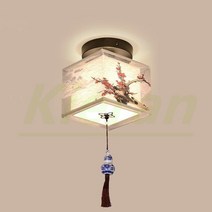 자전거 거치대 벽걸이 현대 연꽃 새 LED 천장 램프 거실 침실 서재 호텔 KTV 침대 옆 조 룸, 12 C-Pendant