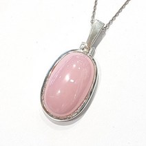 [블루케이]핑크합성석펜던트200524-14탄생석10월