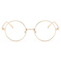 동그란 안경 금테 남자 여자 원형 패션안경 GS72