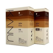 작은카페 카누 라떼 더블샷 30스틱 라떼커피 우유커피, 라떼30스틱