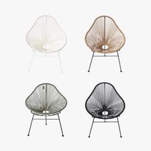 디자인체어 1087 아카풀코 (4 color), 화이트